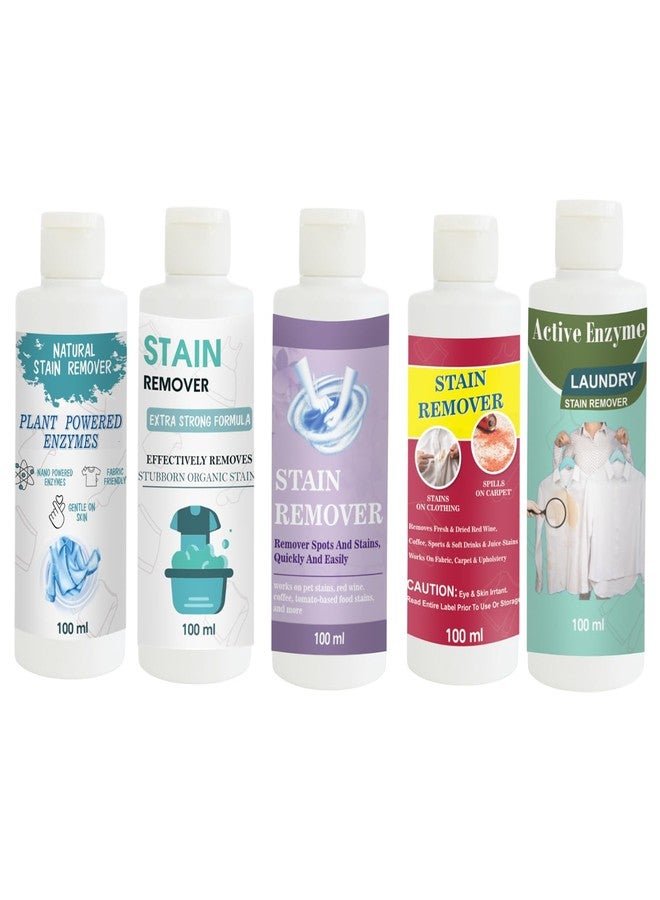 مجموعة مزيلات بقع توفوس: مزيل بقع القمصان، والدمى، والبنفسجي، والأحمر، والفستق | محلول تنظيف متعدد الأسطح للملابس والأقمشة والمفروشات (100 غرام لكل عبوة) - Image 1